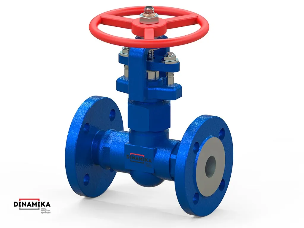 Клиновая задвижка 31лс77нж Ду32 Ру160 фланцевый - фото
